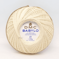 DMC Babylo No.20 Crochet Cotton - Ecru