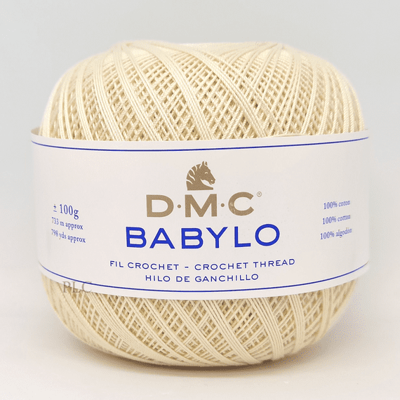 DMC Babylo No.20 Crochet Cotton - Ecru