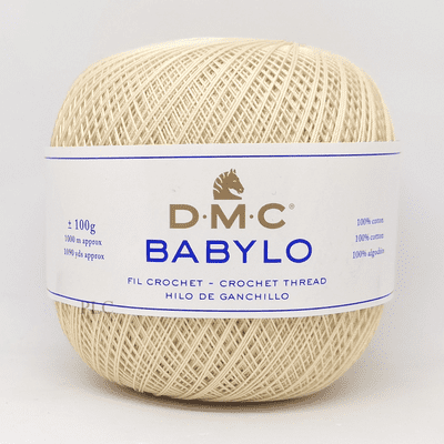 DMC Babylo No.30 Crochet Cotton - Ecru