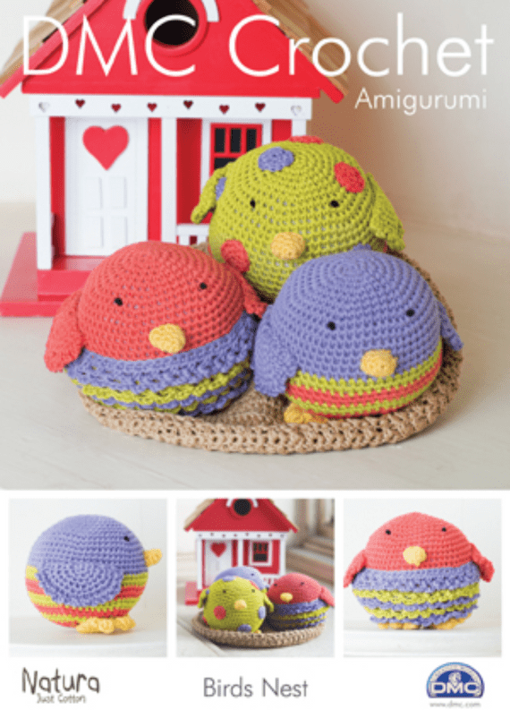 DMC Birds Nest Natura Crochet Pattern 15097