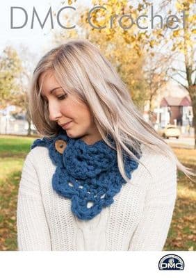 DMC Cocoon Shell Snood Crochet Pattern FREE