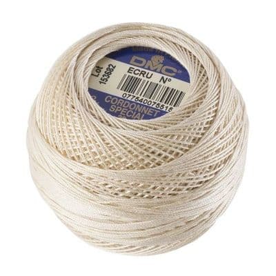DMC Cordonnet No.100 Crochet Cotton Ecru