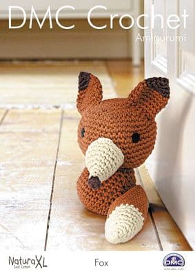 DMC Natura XL FOX Toy Crochet Pattern 15242