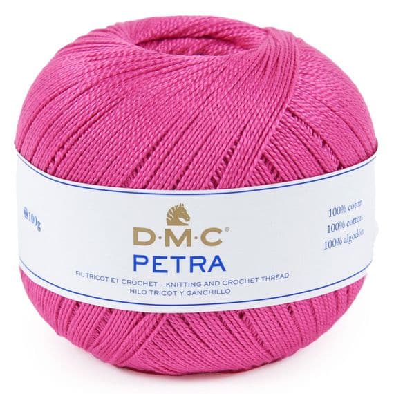 DMC Petra No.3 Crochet Cotton - 53805 Pink