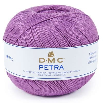 DMC Petra No.3 Crochet Cotton - 53837 Violet Purple