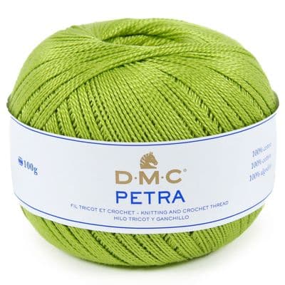 DMC Petra No.3 Crochet Cotton - 5907 Apple Green