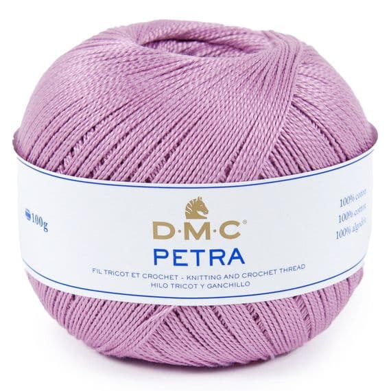 DMC PETRA No.5 Crochet Cotton 5209 Deep Lilac