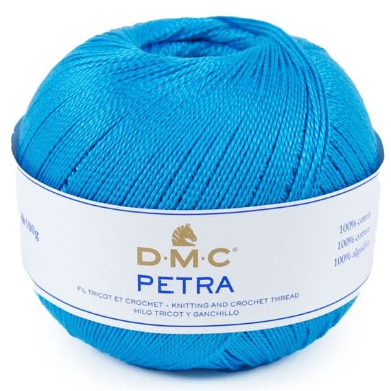 DMC Petra No.5 Crochet Cotton - 53843 Turquoise Blue