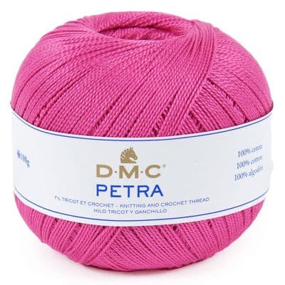 DMC Petra No.8 Crochet Cotton - 53805 Pink