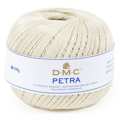 DMC Petra No.8 Crochet Cotton - Ecru