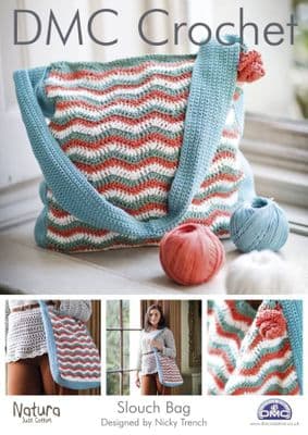DMC Slouch Bag Crochet Pattern FREE DOWNLOAD