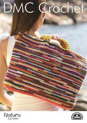 DMC Striped Bag Crochet Pattern 15370