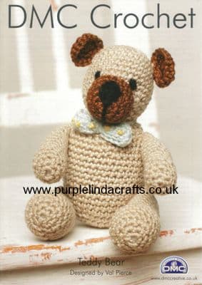 DMC Teddy Bear Crochet Pattern 11887L/2