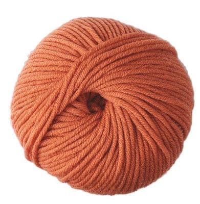 DMC Woolly 5 Merino Wool 10 Orange