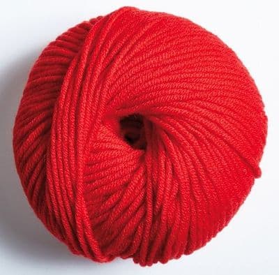 DMC Woolly 5 Merino Wool 105 Red