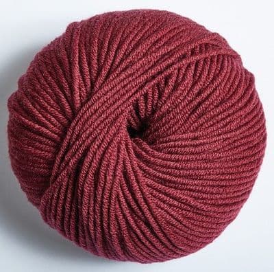 DMC Woolly 5 Merino Wool 155 Burgundy