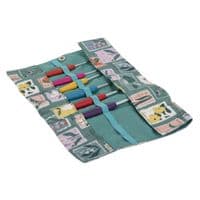 Embroidered Stamps Crochet Wrap Hook Case REDUCED