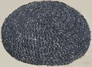 FREE Pattern Hoooked Zpagetti Crochet Pebble Floor Cushion