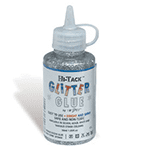 Glitter Glue Hi-Tack SILVER