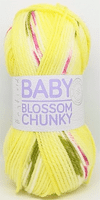 Hayfield Baby Blossom Chunky Yarn 357 Pretty Primrose