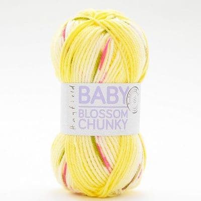 Hayfield Baby Blossom Chunky Yarn 357 Pretty Primrose
