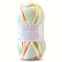 Hayfield Baby Blossom Chunky Yarn 373 Lily Pad