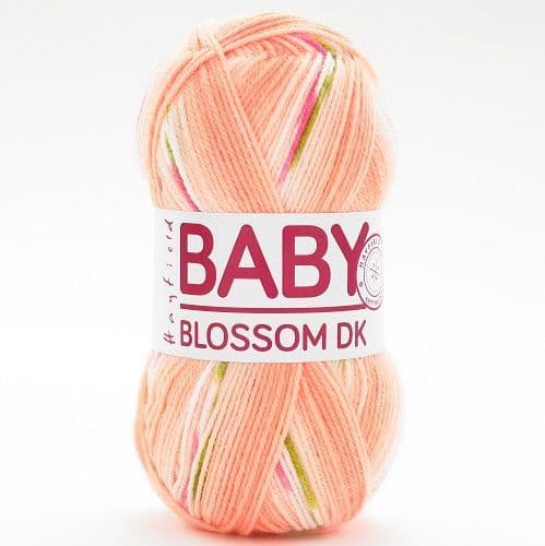 Hayfield Baby Blossom DK Yarn 359 Perfectly Peachy
