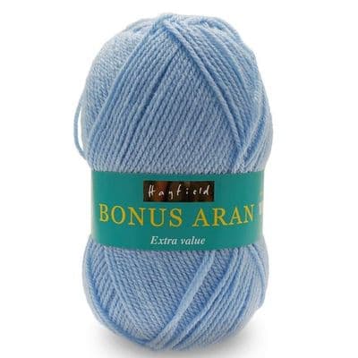 Hayfield Bonus Aran Yarn 960 Powder Blue