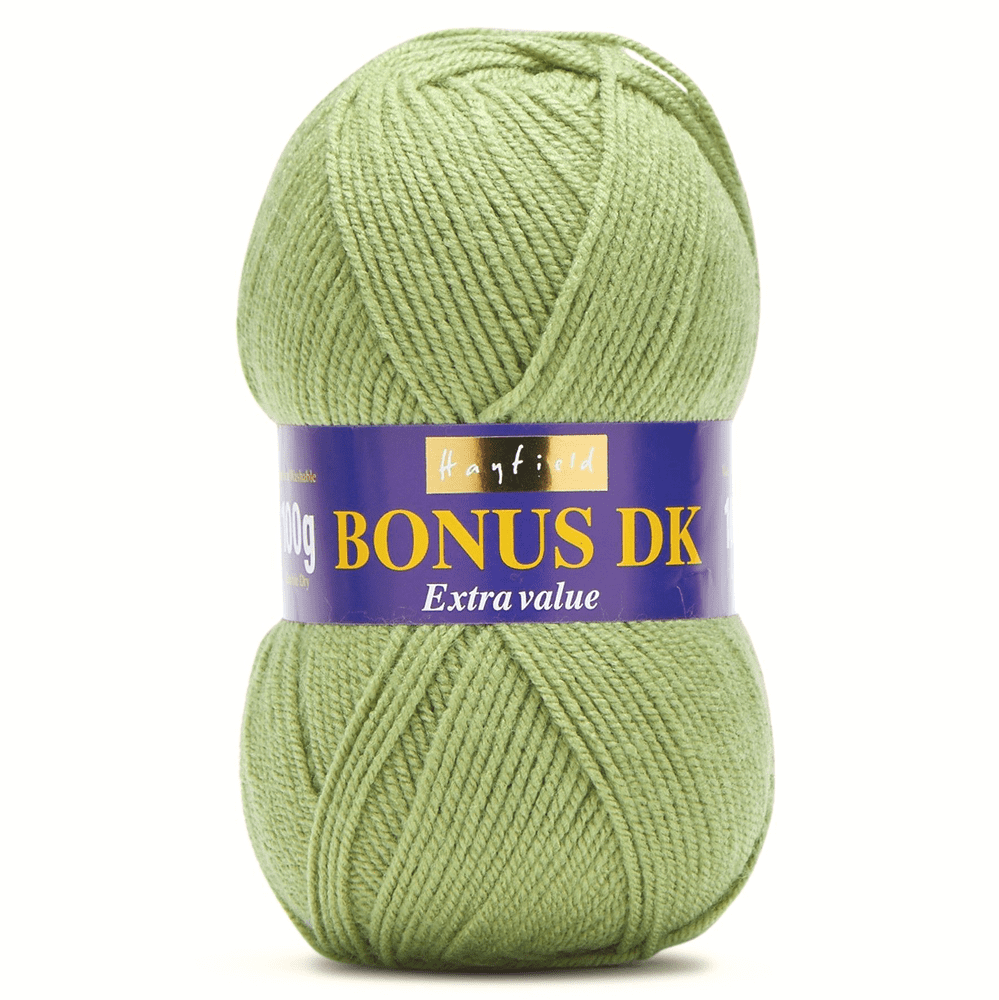 Hayfield Bonus DK 605 Moss Green DISCONTINUED
