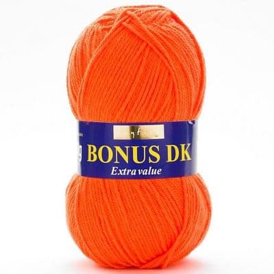 Hayfield Bonus DK 981 Bright Orange