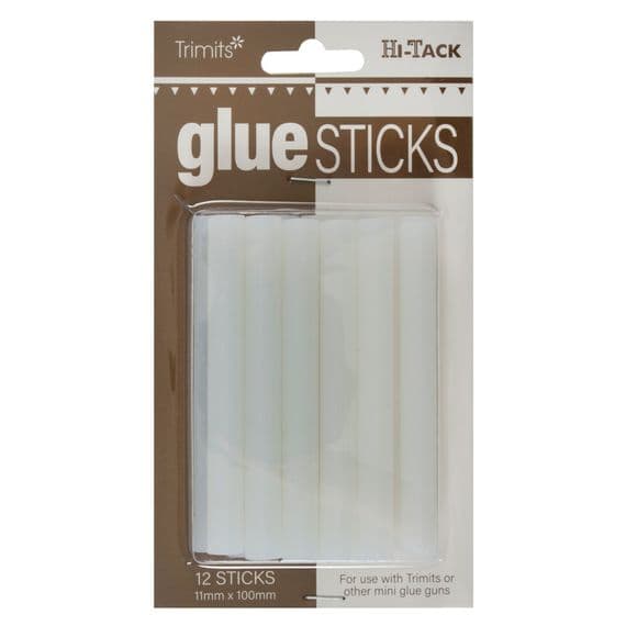 Hi-Tack Glue Sticks CLEAR 11mm