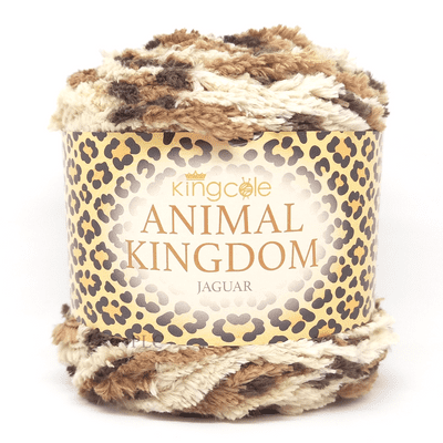 King Cole Animal Kingdom Yarn 6312 Jaguar