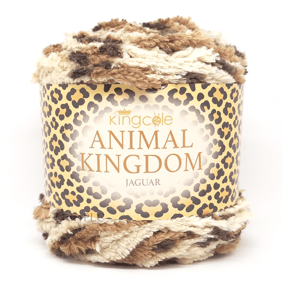 King Cole Animal Kingdom Yarn 6312 Jaguar