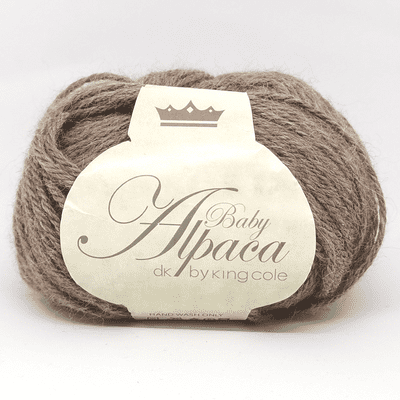 King Cole Baby Alpaca DK Yarn 504 Koala
