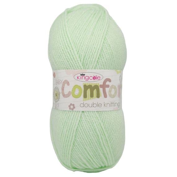 King Cole Baby Comfort DK Yarn 1661 Apple Green DISCONTINUED