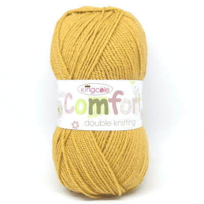 King Cole Baby Comfort DK Yarn 3498 Mustard DISCONTINUED