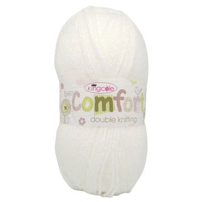 King Cole Baby Comfort DK Yarn 580 White