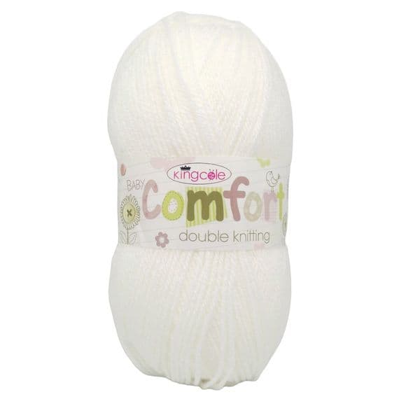 King Cole Baby Comfort DK Yarn 580 White