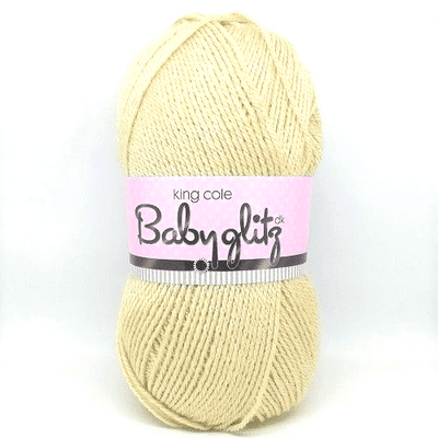 King Cole Baby Glitz DK 3273 Caramel Sparkle Yarn