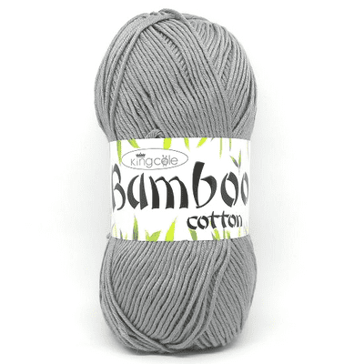 King Cole Bamboo Cotton DK Yarn 3455 Steel