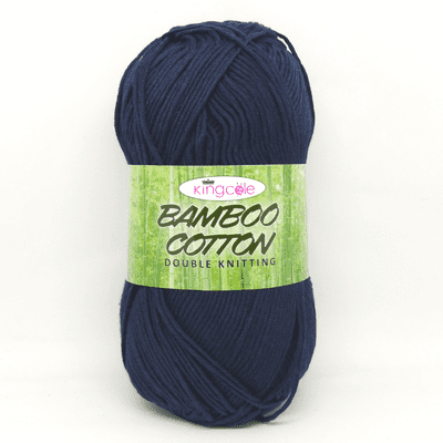 King Cole Bamboo Cotton DK Yarn 542 Navy