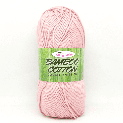 King Cole Bamboo Cotton DK Yarn 618 Dusty Pink