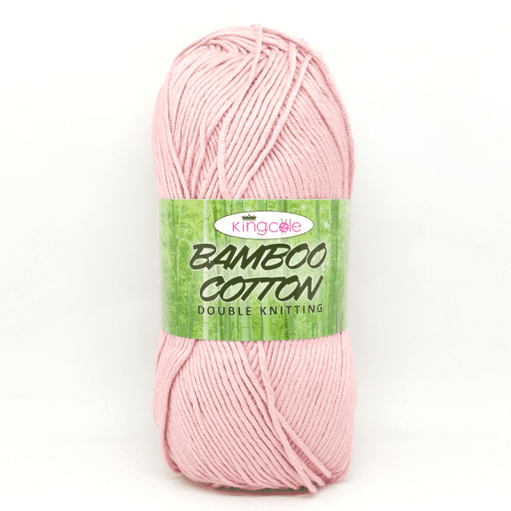 King Cole Bamboo Cotton DK Yarn 618 Dusty Pink