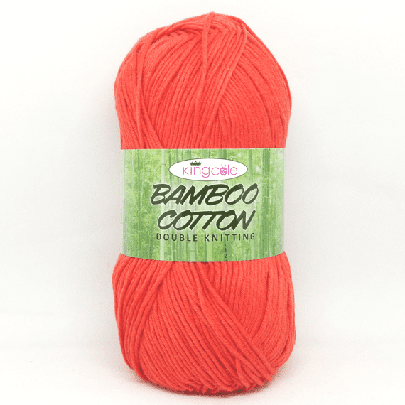 King Cole Bamboo Cotton DK Yarn 634 Crimson