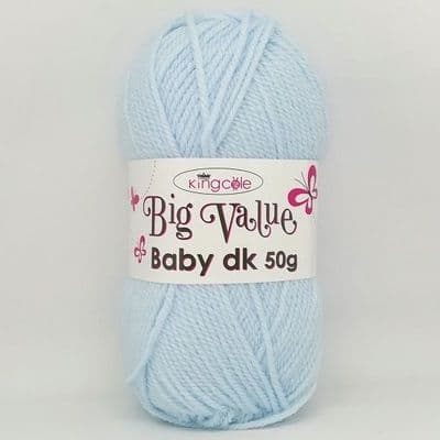 King Cole Big Value Baby DK 4063 Sky Blue