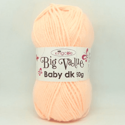 King Cole Big Value Baby DK 4066 Peach