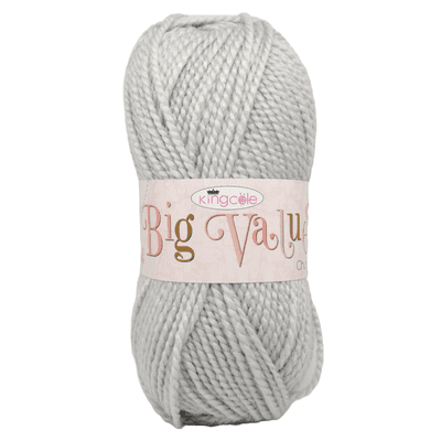 King Cole Big Value Chunky 3640 Silver Grey