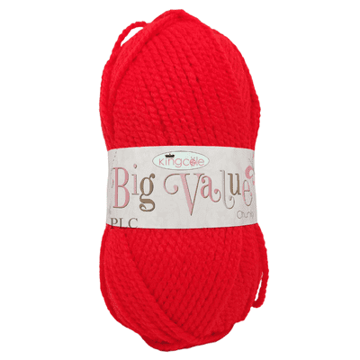 King Cole Big Value Chunky 553 Red
