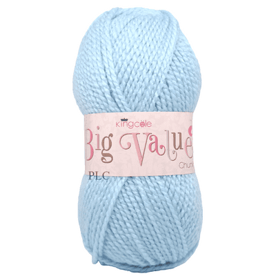 King Cole Big Value Chunky 824 Blue Pale