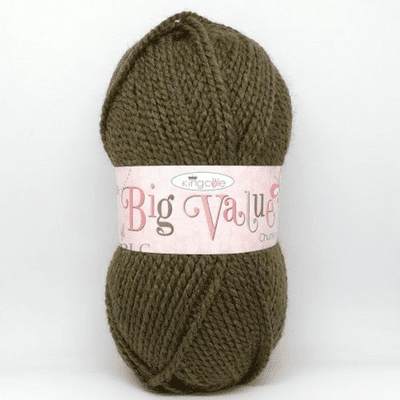 King Cole Big Value Chunky Yarn 3390 Bracken